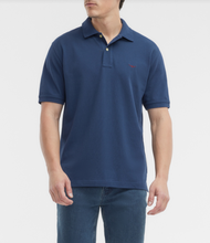 Load image into Gallery viewer, RM Williams Blue Polo Shirt KP210PQ
