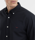 RM Williams Clapton Black Oxford Shirt SH200OF