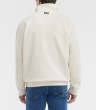 Load image into Gallery viewer, RM Williams | Classic RM Williams 1/2 Zip Sweat with Chest Panel Logo in Ecru | KZU00BB