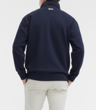 RM Williams Classic 1/2 Zip Sweat Navy KZU00BB