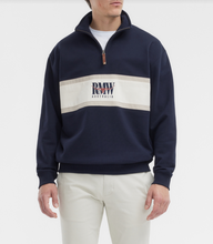 Load image into Gallery viewer, RM Williams Classic 1/2 Zip Sweat Navy KZU00BB