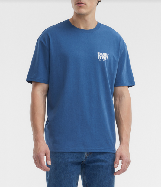 RM Williams Classic Tee Mid Blue KDU10JE