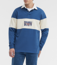 Load image into Gallery viewer, RM Williams Heritage Panel Rugby Mid Blue KR200RJ