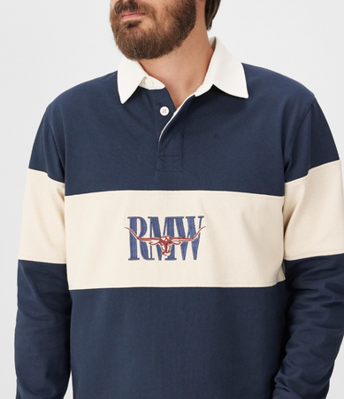 RM Williams Heritage Panel Rugby Navy KR200RJ