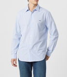 RM Williams Sommers Blue Stripe Shirt SH200PM