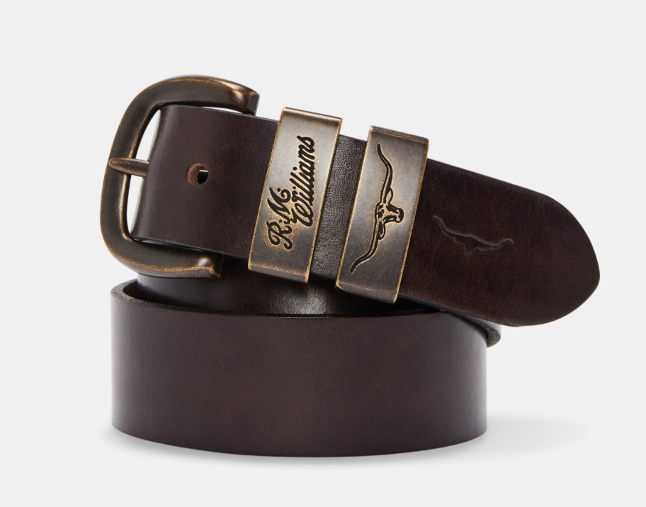 RM Williams Walnut Brown Belt BSF5UDA