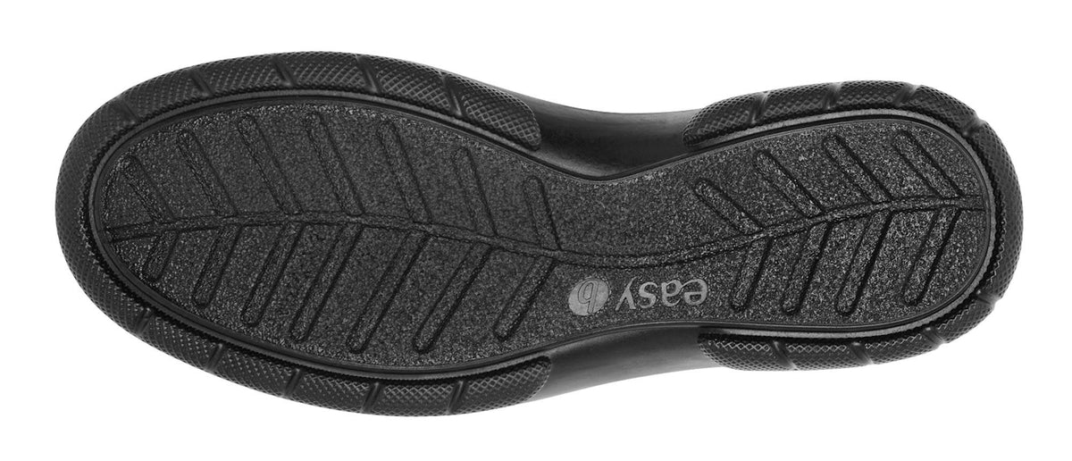 Easy B Black Velcro Shoe Carlton 2V