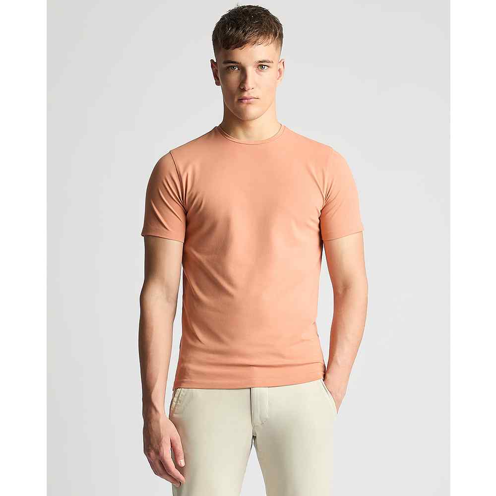Remus Uomo 53121a 62 | Slim Fit Cotton Tee in Pink