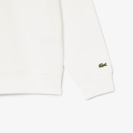 Lacoste White Zip Sweat SH0784 70V