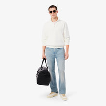 Load image into Gallery viewer, Lacoste White Zip Sweat SH0784 70V