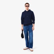 Load image into Gallery viewer, Lacoste Navy Hoodie SH0785 166