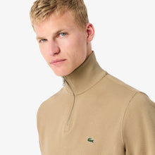 Load image into Gallery viewer, Lacoste Beige Zip Sweatshirt sh1927 02s