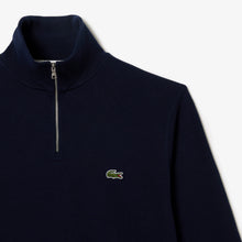 Load image into Gallery viewer, Lacoste Navy Zip Sweatshirt sh1927 166