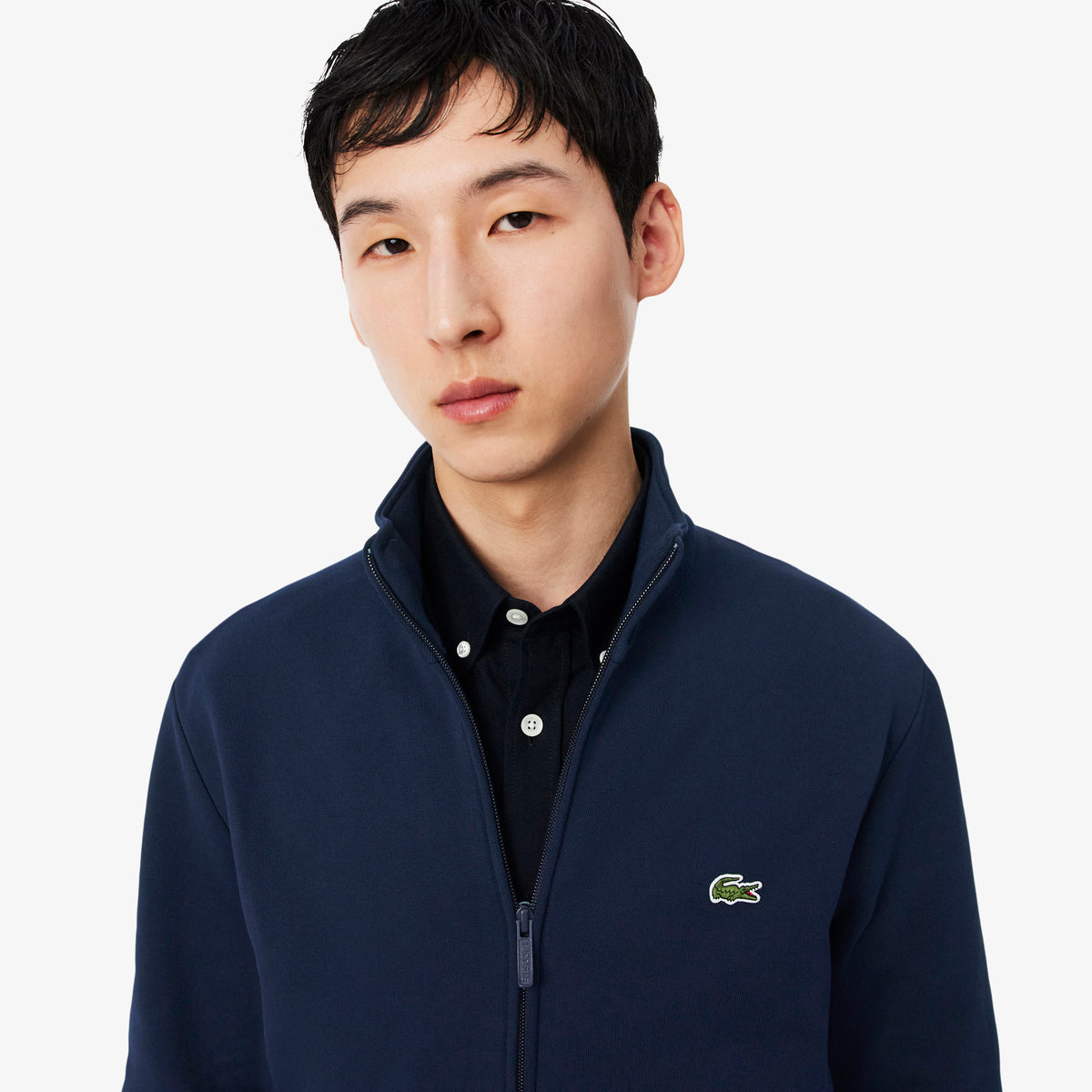 Lacoste Full Zip Sweat Navy SH8870 166