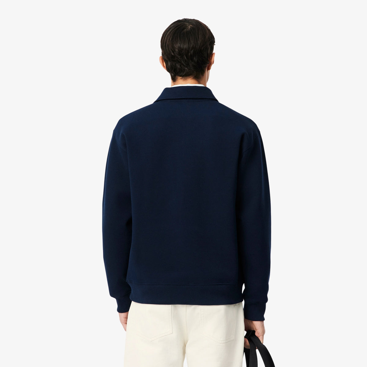 Lacoste Navy Piqué Sweatshirt SH9450 166