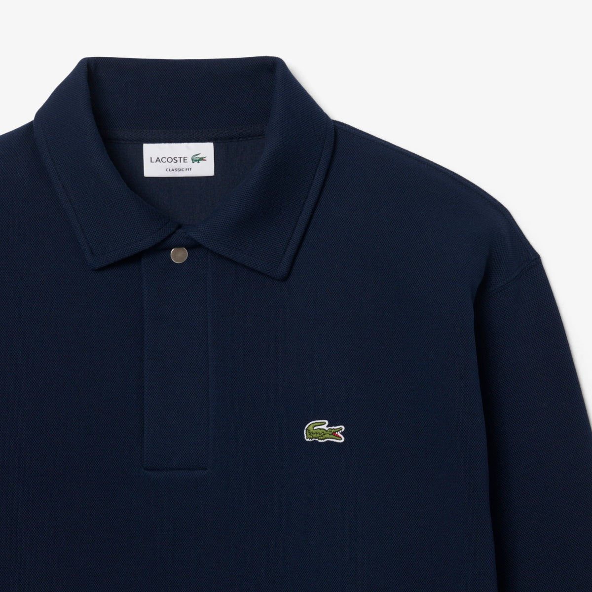 Lacoste Navy Piqué Sweatshirt SH9450 166