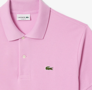 Lacoste L1212 ixv | Regular Fit Cotton Pique Polo in Pink