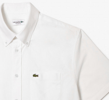 Load image into Gallery viewer, Lacoste ch1917 001 | Short Sleeve Oxford Regular Fit Shirt in White