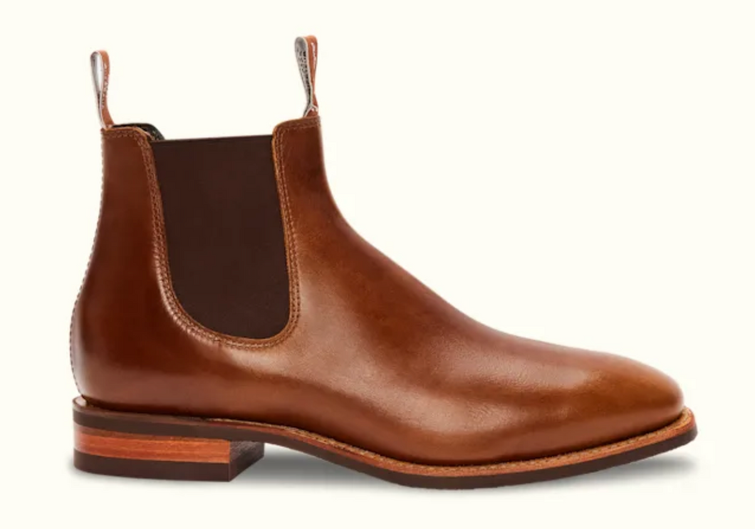 RM Williams | Caramel Pull Up Leather Craftsman Boots | B543P 24