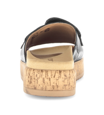 Gabor Sandals Black Patent 63.761.97