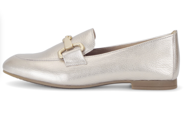 Gabor Loafer Metallic Gold 65.211.62 Puder