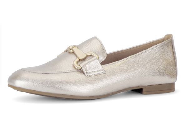 Gabor Loafer Metallic Gold 65.211.62 Puder