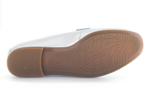Gabor Silver Loafers 65.210.61