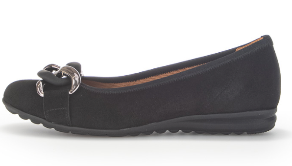 Gabor Black Slip On 62.625.47