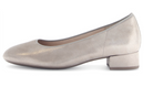 Gabor Court Shoe in Metallic Gold 61.421.62