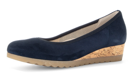 Gabor Wedge Shoe Navy 62.641.46