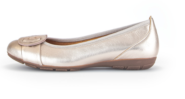 Gabor Gold Leather Pumps 64.163.32