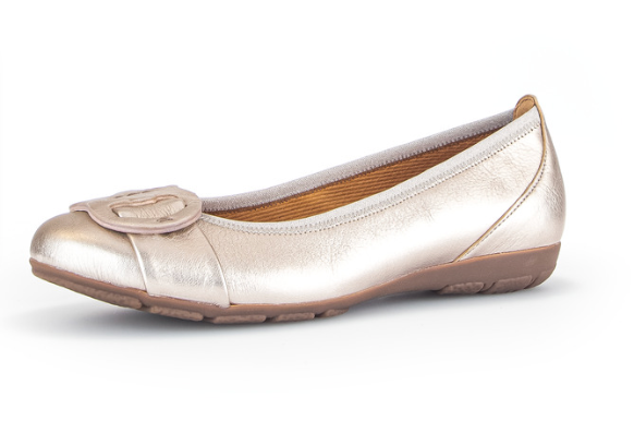 Gabor Gold Leather Pumps 64.163.32