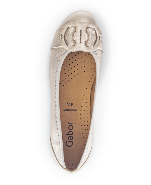 Gabor Gold Leather Pumps 64.163.32