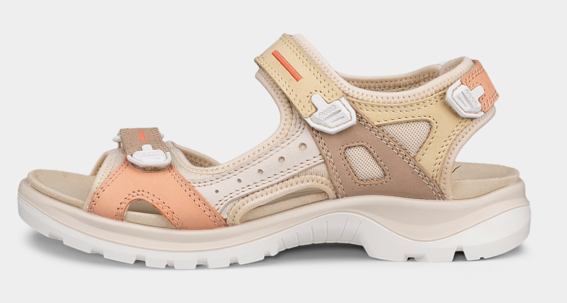 Ecco Lightweight Supportive Offroad Walking Sandals in