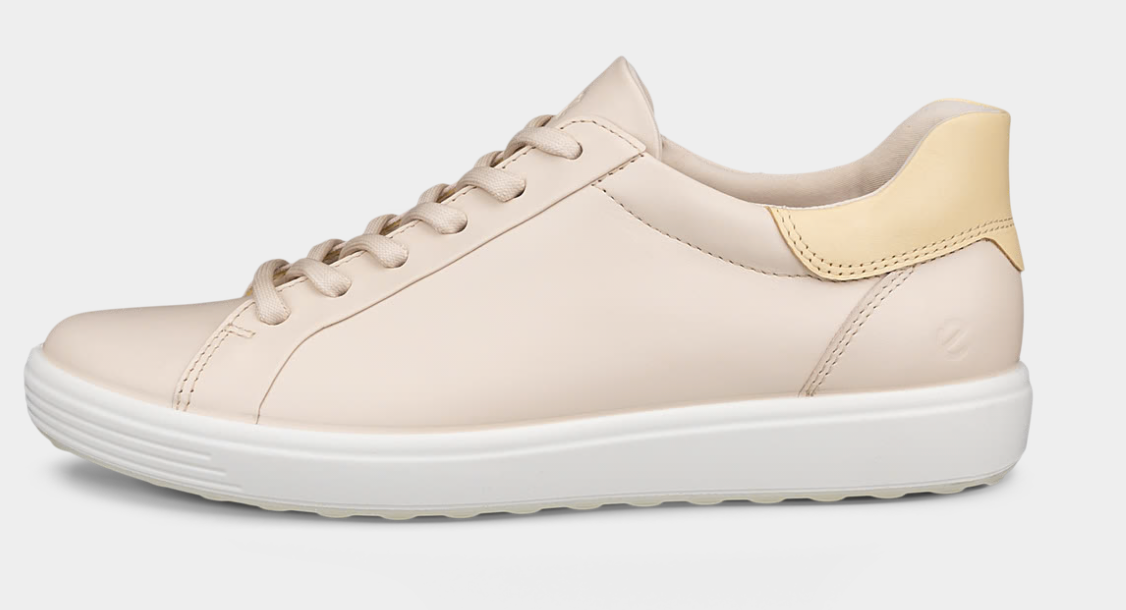 Ecco Beige Leather Shoe 470843 60934
