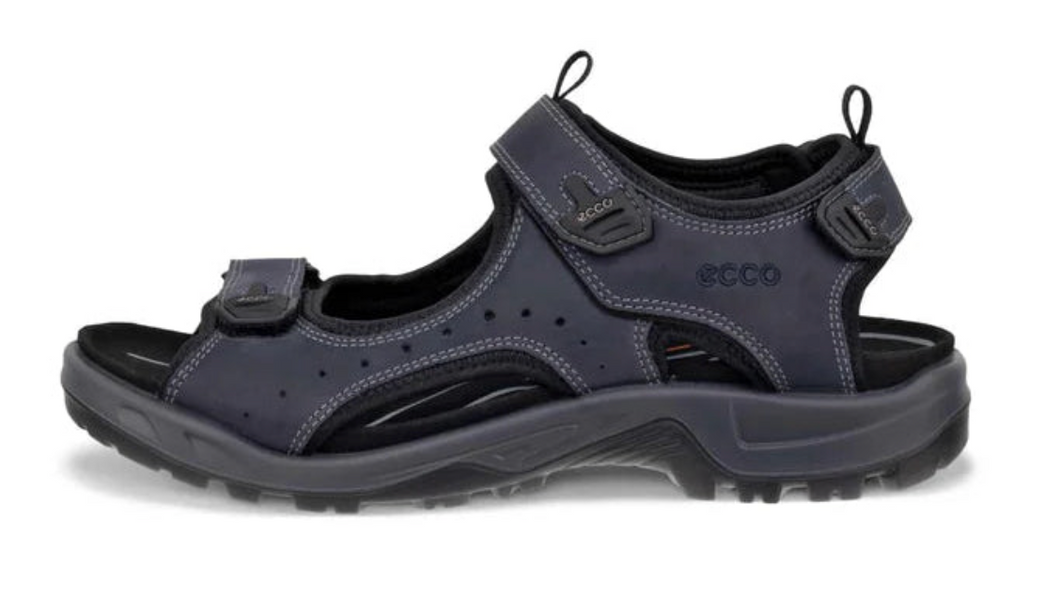 Ecco Mens Walking Sandals Navy 822044 12038