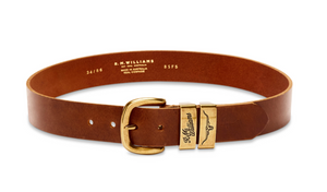 RM Williams Caramel Brown Leather Belt BSF5ACHY5