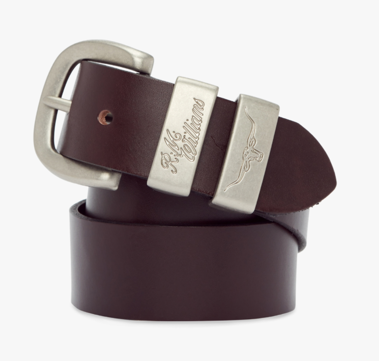 RM Williams Chestnut Brown Belt CB439 41