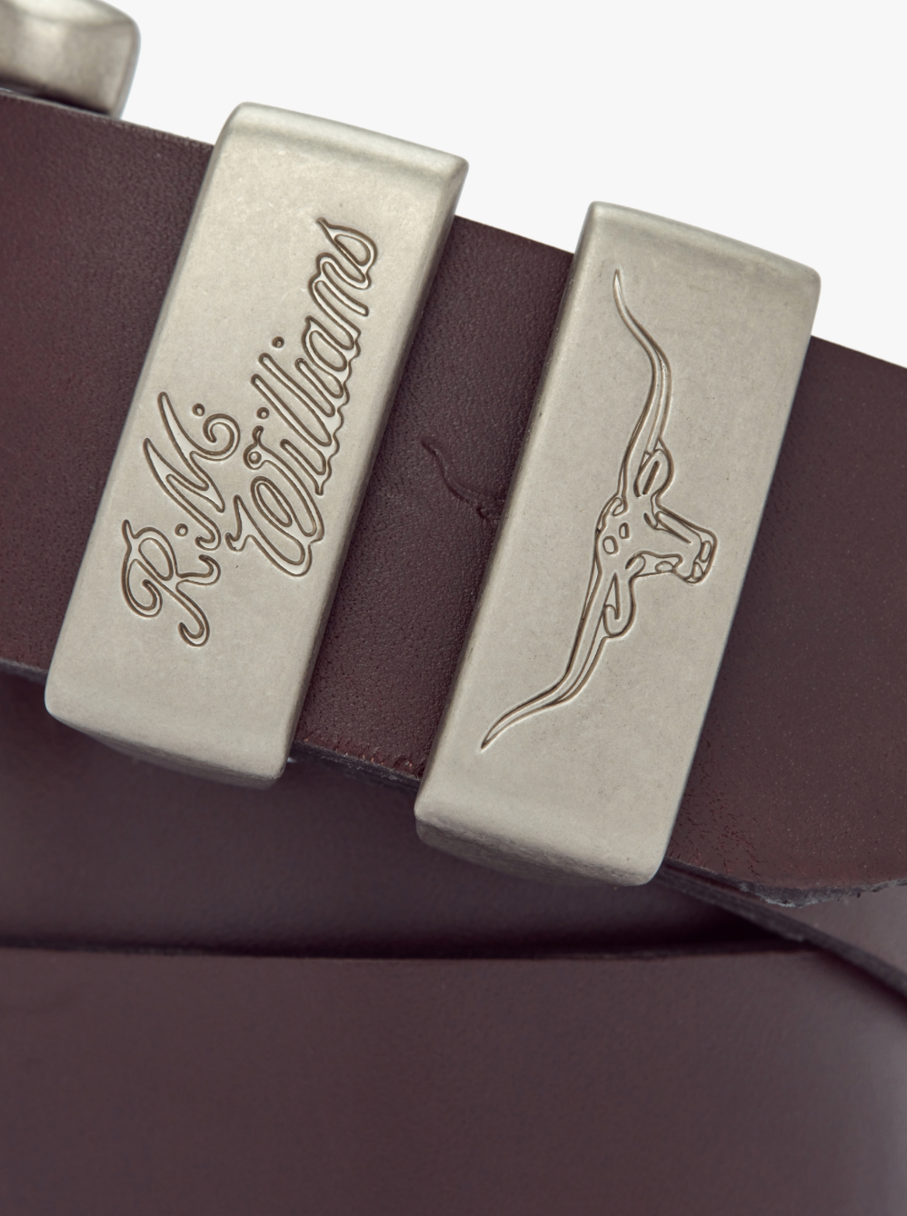 RM Williams Chestnut Brown Belt CB439 41