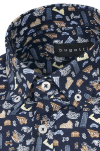 Bugatti Printed Shirt 9450 78336c 390