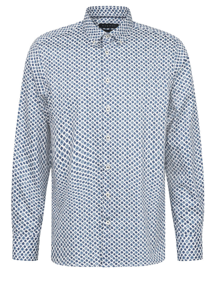 Bugatti Teal Shirt 9350 78520c 550