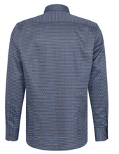 Load image into Gallery viewer, Bugatti Navy Printed Shirt 9750 78512c 390