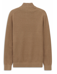 Bugatti Beige Zip Knit 7500 95512 60