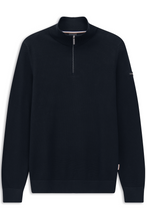 Load image into Gallery viewer, Bugatti Zip Knit in Navy 7500 95512 390