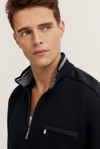 Bugatti Navy Zip Sweatshirt 8500 75120 390