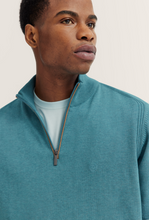 Load image into Gallery viewer, Bugatti Teal Zip Knit 7500 75510 550