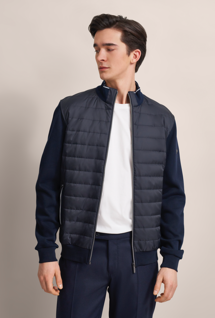 Bugatti Hybrid Jacket Navy 8750 95121 390