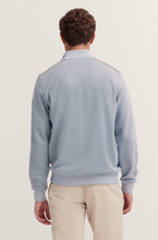 Load image into Gallery viewer, Bugatti Light Blue Zip Sweatshirt 8550 75141C 320