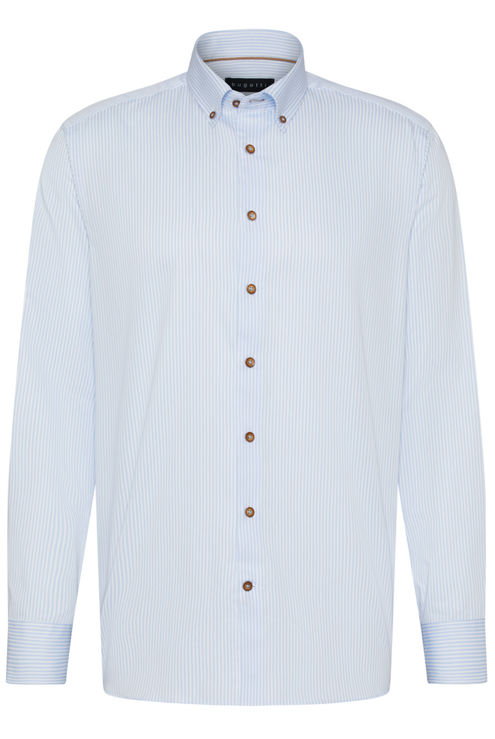 Bugatti Striped Blue Shirt 9350 78527c 320