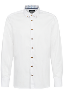 Bugatti White Shirt 9350 78500C 10